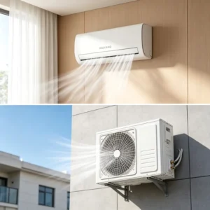 1.5HP 12000BTU Variable Frequency Inverter Split Air Conditioners Heating Cooling Energy Saving Household