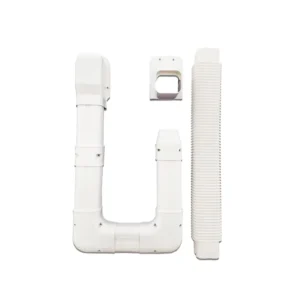 1.5p-3p 75*65mm 3″ Line Set Cover Kit for Mini Split Air Conditioners Decorative PVC Line Cover Tubing