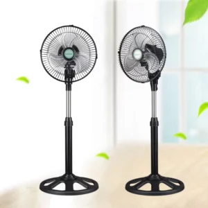 10 Inch Electric Mini Jet Fan Air Conditioner Cooler Standing Portable Ceiling Fan Oscillating AC 220V 3 Metal Blades Outdoor