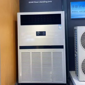 10 hp Inverter Low Noise Energy Saving 380-415V/3N/50Hz R410A Side-Discharge Outdoor Floor Standing Air Conditioner