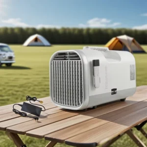 110v 220v Portable Air Conditioning for Mini House Office Window Type AC Powered Mobile Tent Air Conditioner