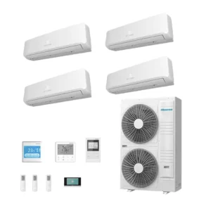 12000 14000 18000BTU Multi Zone Split Air Conditioners DC Inverter Heat Pump Commercial Central Air Conditioning System