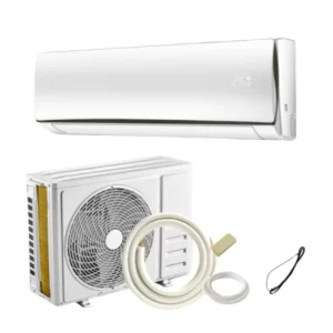 12000 BTU Wi Fi Enabled Energy Efficient DC Inverter Wall Mounted Air Conditioner 1.5 hp Golden Fin for Hotels Households Smart