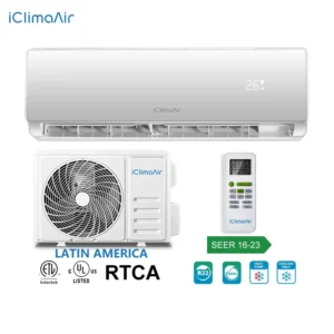 12000 Btu Eco-Friendly Wall Split Air Conditioner Fixed Frequency Split Conditioner with R410A for Household Use