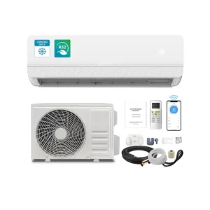 12000BTU OEM Modern Design Fixed Frequency R32 High Efficiency AC Wall Mounted A+++ Full Mini Split Air Conditioner Household