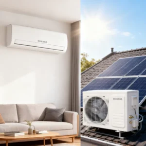 12000BTU Solar Split Air Conditioner Household DC Inverter EER3.0 Grid Ready Quiet Performance Energy Saving