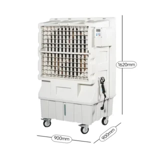 12000CMH Portable Standing Commercial Dual Industrial Evaporative Air Conditioner Desert Air Cooler AC Motor Eco Friendly Energy