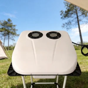 12V 24V All in One Double Fan Air Conditioner Easy Installation Portable RV Truck Outdoor Air Conditioner