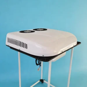 12V 24V All in One Double Fan Air Conditioner Waterproof Quiet Cab Cooling Air Conditioner for Car