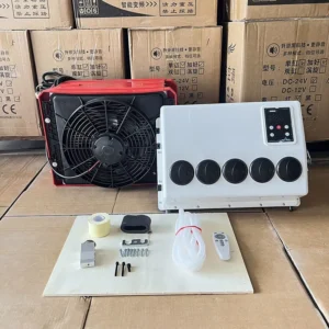 12V/24V Auto Parking Conditioner Car Air Conditioner with Split Air Conditioning Blower Cooling Fan with Remote Control