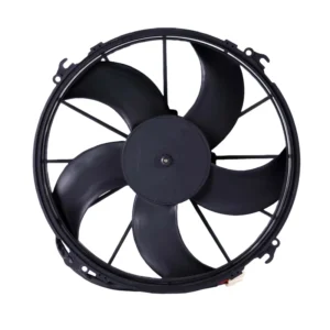 12inch DC24V Condenser Fan Air Conditioner Cooling IATF16949 Compatible IP67 Protection 2200m/h Airflow 100Pa Static Pressure