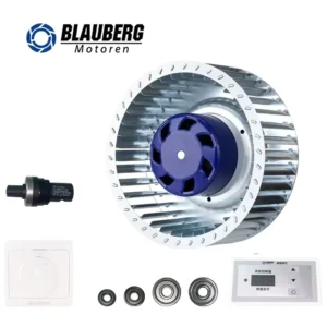 160mm 230V Metal Impeller Air Conditioner EC Industrial Forward Centrifugal Radial Fans