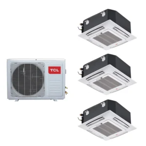18000 24000 BTU Cooling Only R410A Multi Zone Ceiling Cassette Air Conditioner
