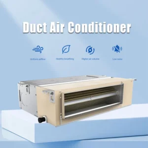 18000 BTU High Static Pressure 160Pa ESP Adjustable Ducted Split Air Conditioner AC Inverter Slim Small Ducted Air Conditioner