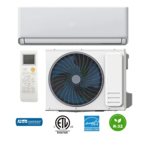 18000 BTU Inverter Heat Pump Mini Split 24 SEER R454B Works Down to Minus 30°C AHRI ENERGY STAR