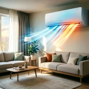 18000 BTU Wall-mounted Split Air Conditioner Fixed Frequency Cooling Only High Energy Efficiency & Eco-friendly
