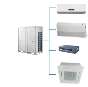 18000 Btu Electric VRF Multi Split Air Conditioning System With Engine Motor For Office Buildings