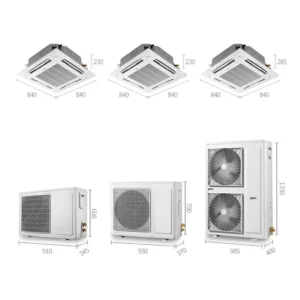 18000btu Cooling Only Cassette Air Conditioner Ceiling Cassette