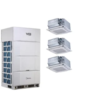 18HP 50.4KW Commercial VRF Split Wall Mounted Multi Zone Inverter Cooling Air Conditioner Digital Central Air Conditioning Units