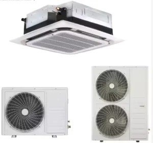 2 Way and 4 Way Ceiling Cassette Mini Split Air Conditioner Indoor Unit for Home and Office