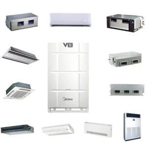 20 Ton 40 Ton HVAC System Air Conditioner Cassette Duct AC Inverter Central Air Conditioning VRF VRV System Air Conditioner