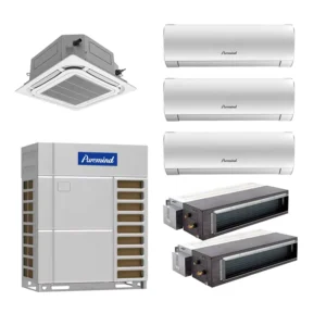 22.5kw 6Ton Smart Commercial HVAC Ventilation System Mini VRV AC Units Wide Operation Range DC Pump Mini Air Conditioner