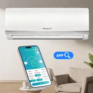 220 50Hz Mini Split AC Mini Split Air Conditioner OEM Air Handling Inverter Cooling Heating Smart Air Conditioning