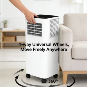 220V 240V Eco Friendly Portable Air Conditioner 9000 BTU Compressor No Installation Required for Home
