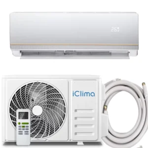 220V Fast Cooling Split Type 12000Btu R32 Inverter Mini Split Air Conditioner Low Energy Household Car RV Use Wifi