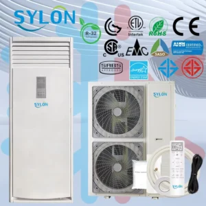 24000 60000Btu 220v Floor Standing Air Conditioner On Off Residential Air Conditioners With Wifi Control