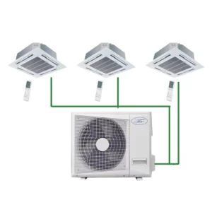 24000BTU Cassette Type Indoor Unit Air Conditioner Ceiling One Drive Three