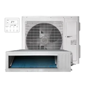 24000BTU Light Commercial HVAC System DC Inverter Duct Floor Air Conditioner Unit Automatic for Restaurants Cafs