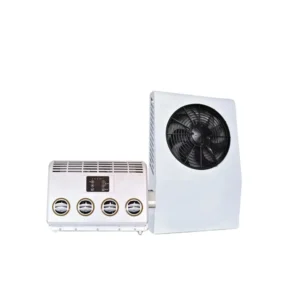 24V 12V AC Gray White Split Mini Parking Air Conditioner Fan for Car