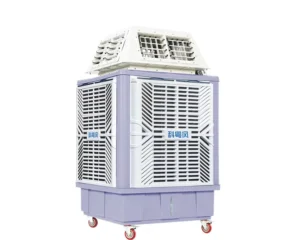 25000m h Industrial Portable Evap Cooler with Four Air Vents High Efficiency Automatic Operation AC Motor