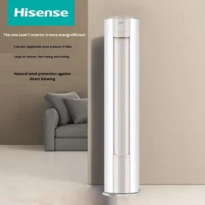 3/2 HP New Energy Efficiency Inverter Cooling Heating Standing Floor Air Conditioner for Living Room Cylinder Vertical