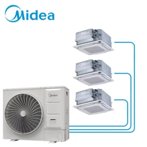 360 Degree Airflow 9600btu Cassette Type Multi Zone Multi Split VRF Cassette Air Conditioner for Household Apartment