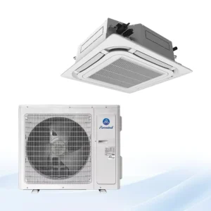 360 Round Air Discharge Cassette Type Air Conditioner Ceiling Mount Residential Central Air Conditioning System Indoor Unit