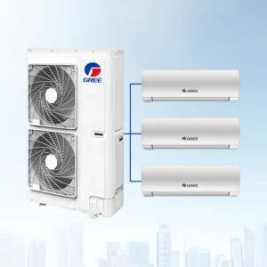 36000 Btu Household Central Air Conditioning System DC Inverter VRF Air Conditioners Multi Zone AC Cassette Duct Fan Coil