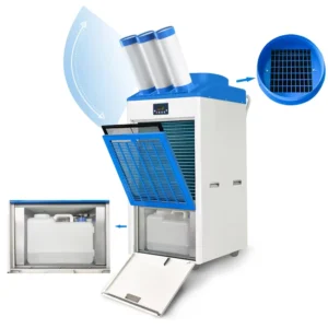 36000BTU 3Ton Portable Industrial Air Conditioner Heater Commercial Spot Cooler Industrial Portable Air Conditioner