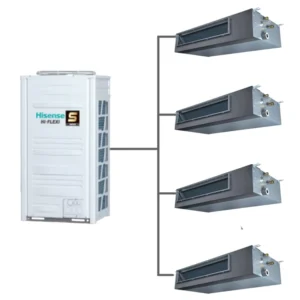 36HP Commercial Inverter VRF Air Conditioner HVAC System Central Multi Zone Air Conditioner System