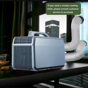 3700 Btu Auto Air Conditioner AC Air Vent Small 120V DC Compressor Portable Gas Air Conditioner for Home Car Hotel