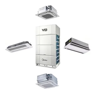 38KW 12HP Multi Connected Commercial Air Conditioning System Central VRF R410A DC Fan Motors for Home Villa Office