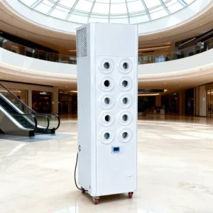 3HP Floor Standing Portable Industrial Air Conditioner Movable Automatic Cooling AC for Mall Exhibition Stadium Use 220V50Hz