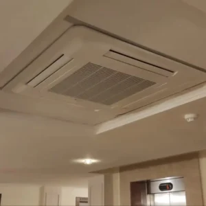 4 Way Air Cooler Cassette Fan Coil Cooling Air Conditioner Ceiling Mounted Fan Coil Unit