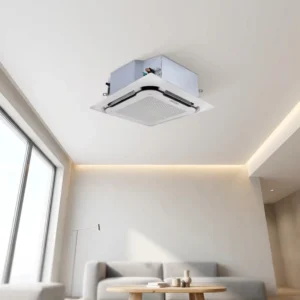 4 Way Ceiling Cassette Inverter AC Commercial HVAC Unit Core Motor For Home Hotel Central Cooling Heating