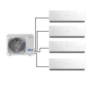 4 Zones Split air Conditioner Solution Residential Vrf System Vrv Air Conditioning System Commercial Vrf System
