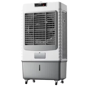 400W 80L Water Tank Capacity and 9000m3 h Air Flow Lower Noise Floor Standing Removable Evaporative Air Cooler