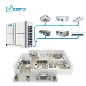 40KW 14HP Multi-Zone VRV VRF System Inverter Central Air Conditioning Cassette Duct Heat Pump with Explosion-Proof Feature