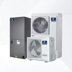 48000Btu Inverter AC Ducting HVAC Air Handler 18 SEER Powered Cooling Heating Unit for Outdoor Household Use
