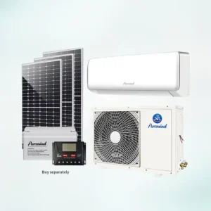 48V 12000Btu DC Solar AC Air Conditioner Renewable Energy Smart Inverter Split Wall Energy Saving Hotel Household